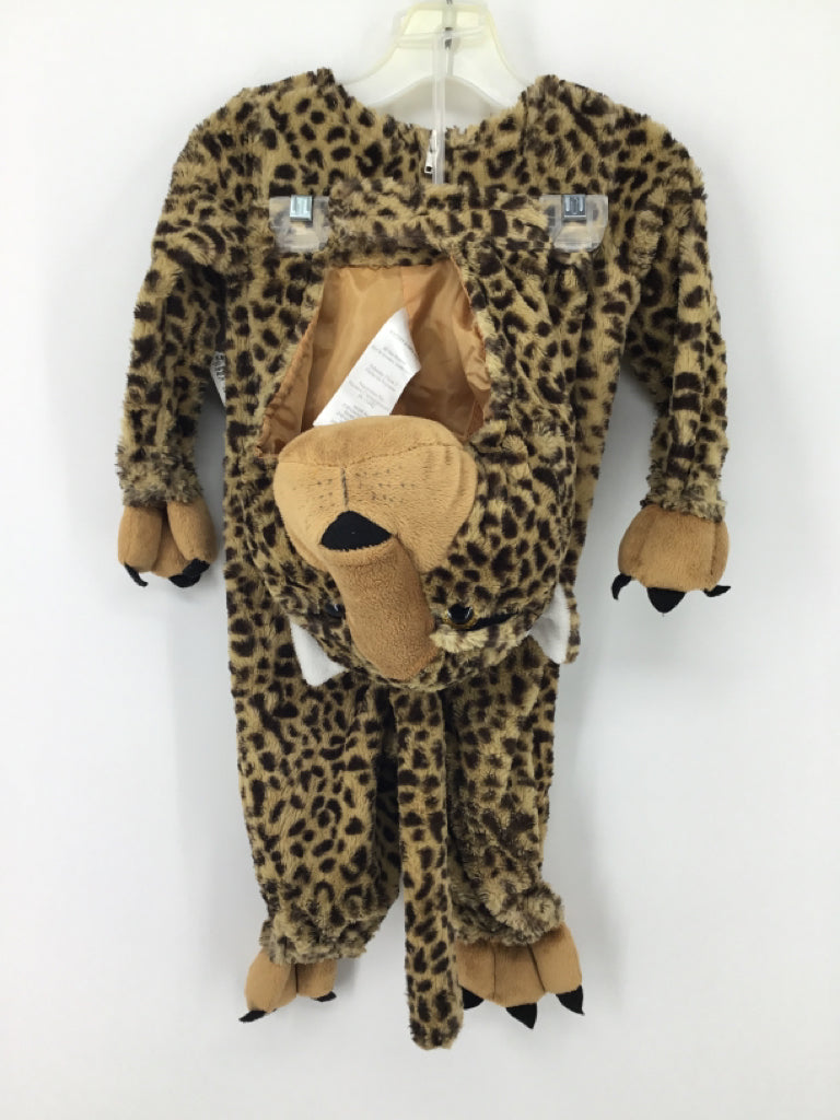 Pottery Barn Kids Child Size 0-6 Months Tan Leopard Halloween Costume