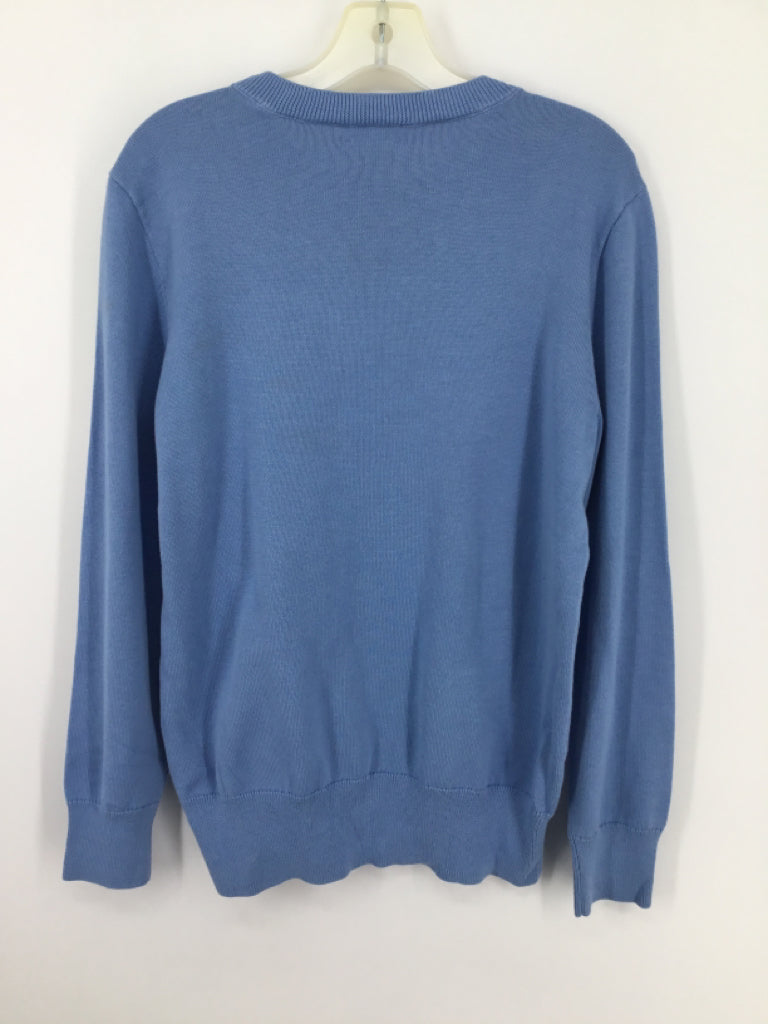 Crewcuts Child Size 12 Blue Solid Sweater - boys