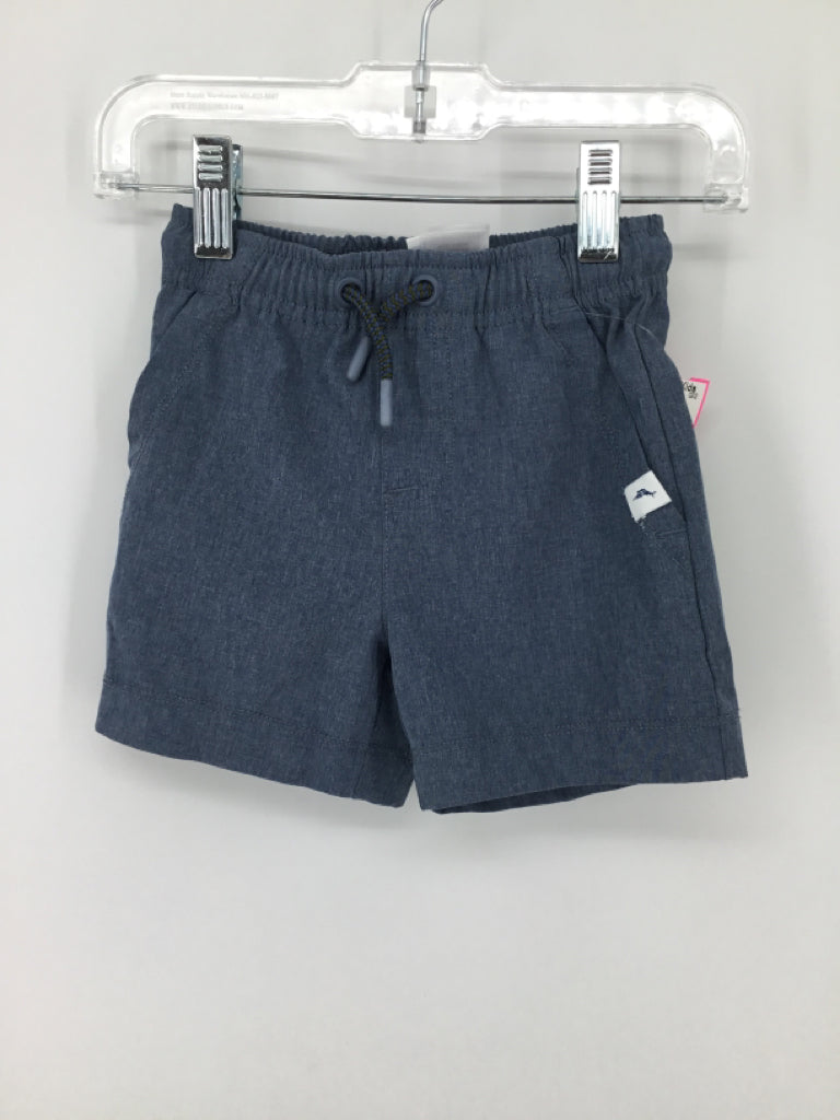 Tommy Bahama Child Size 12 Months Blue Solid Shorts - boys