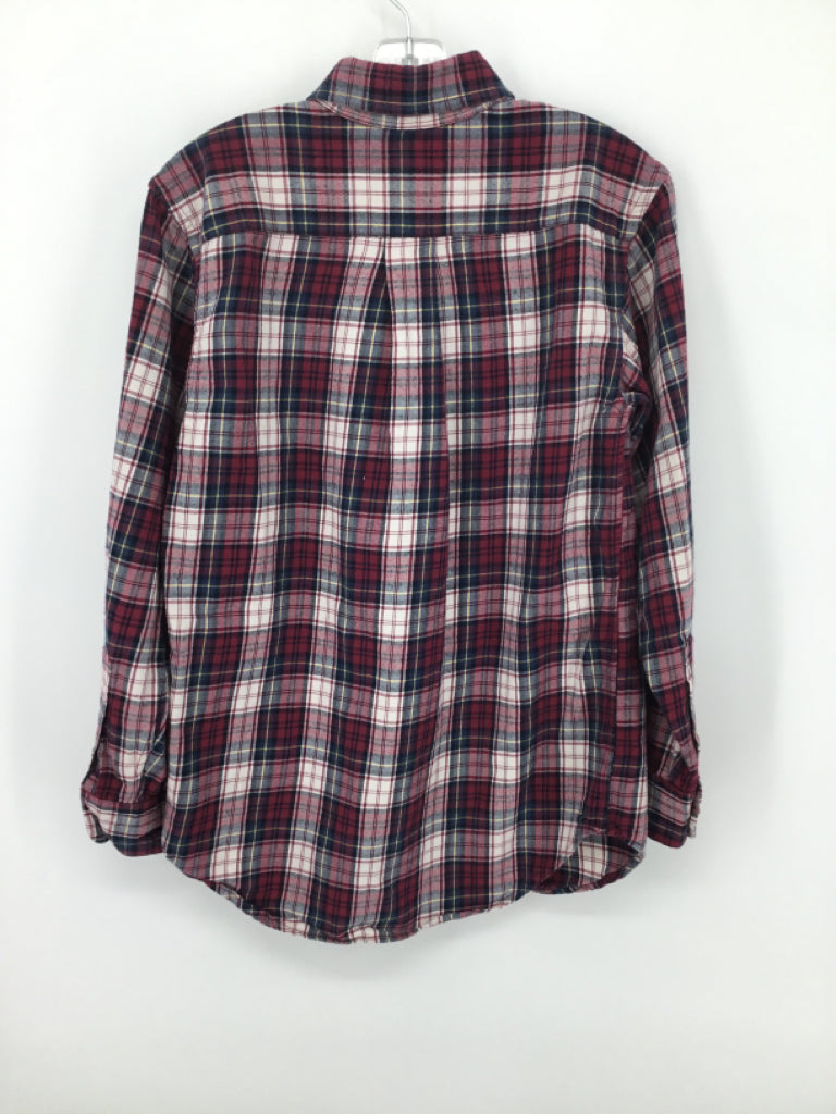 Ralph Lauren Child Size 10 Multi-Color Plaid Shirt - boys