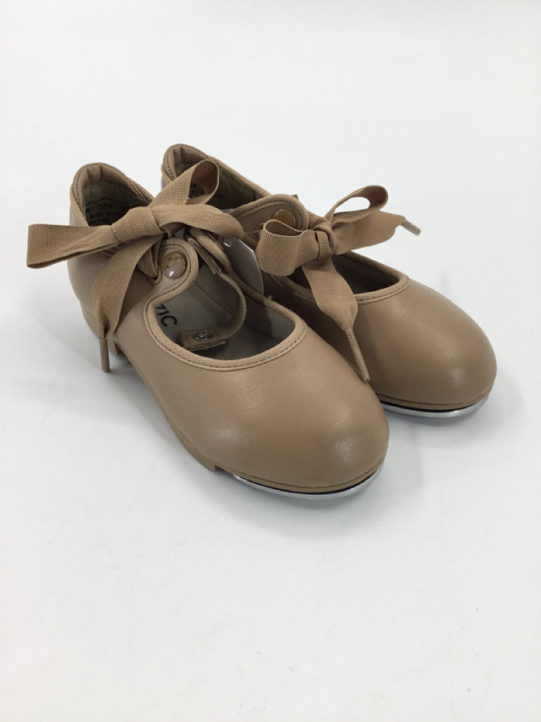 Capezio Child Size 8.5 Toddler Tan Sport/Dance Shoes