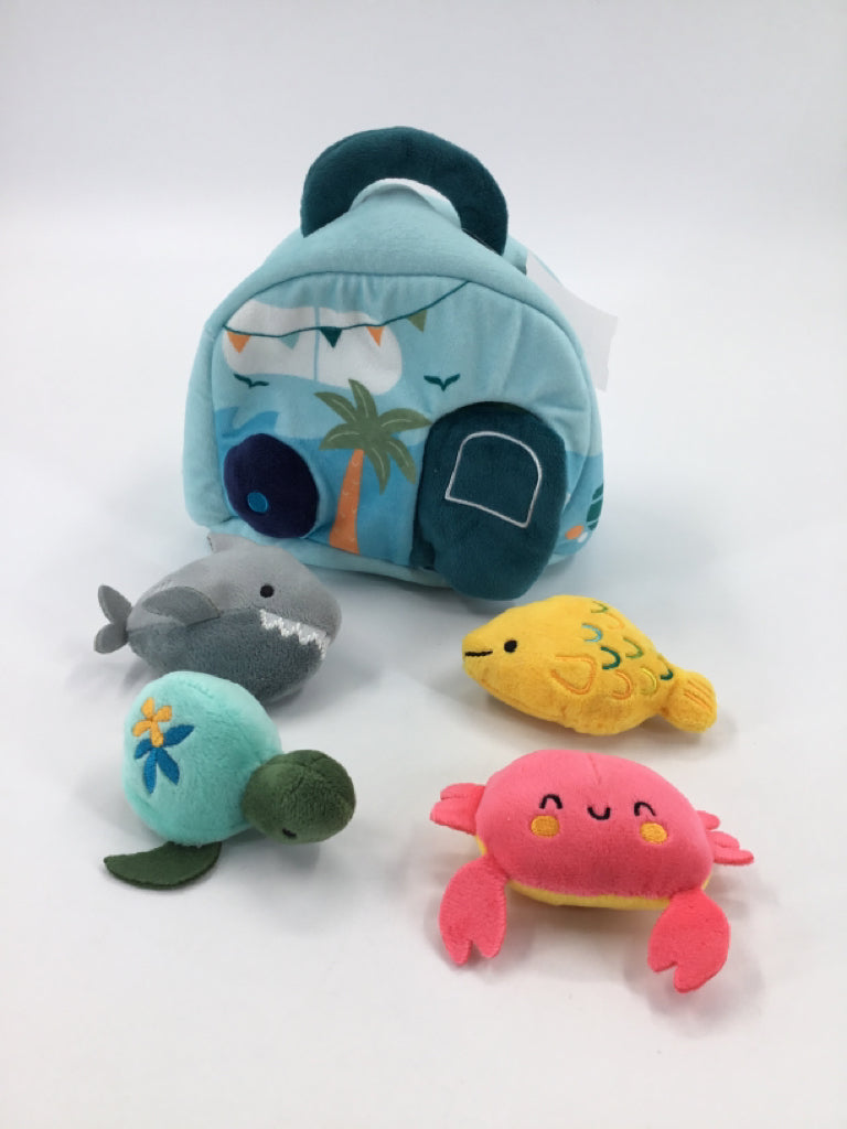 Plush Beach Camper Activity Set