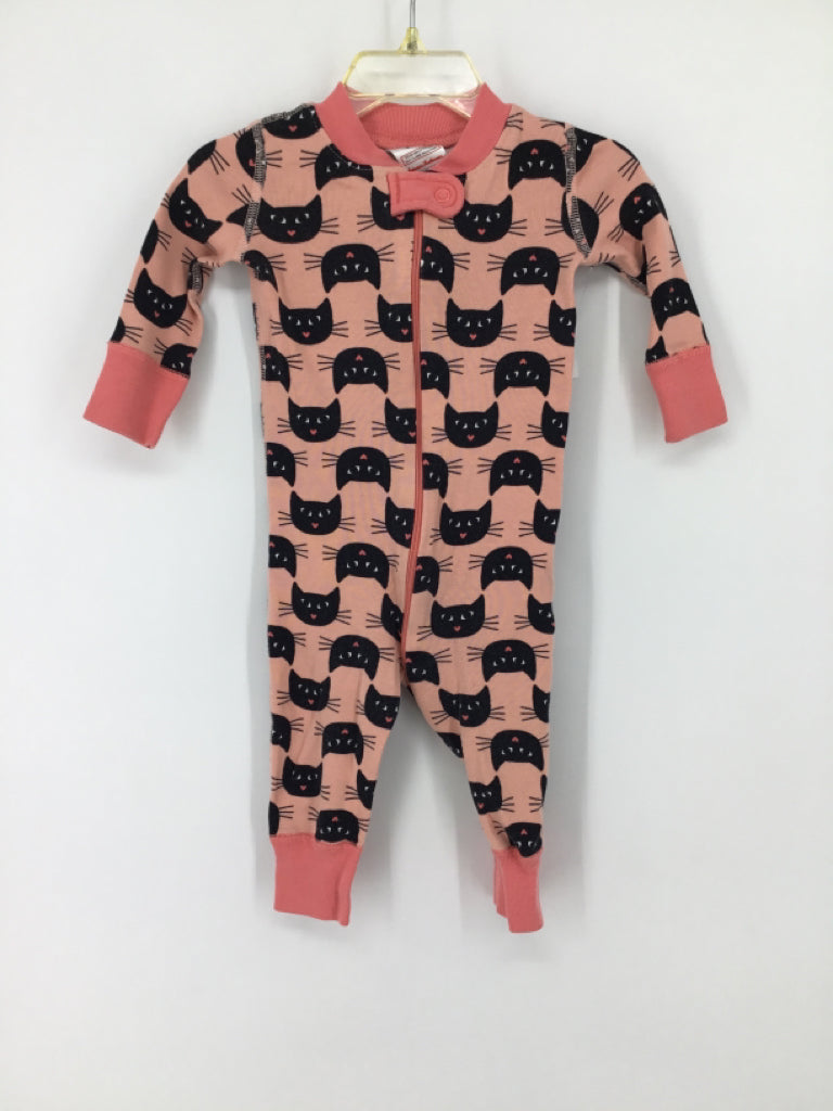 Hanna Andersson Child Size 6-9 Months Pink Halloween Pajamas
