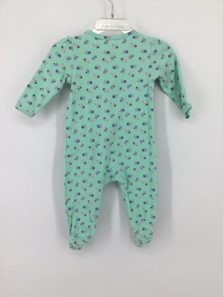 Simple Joys made by Carters Child Size 3-6 Months Green Sleepers