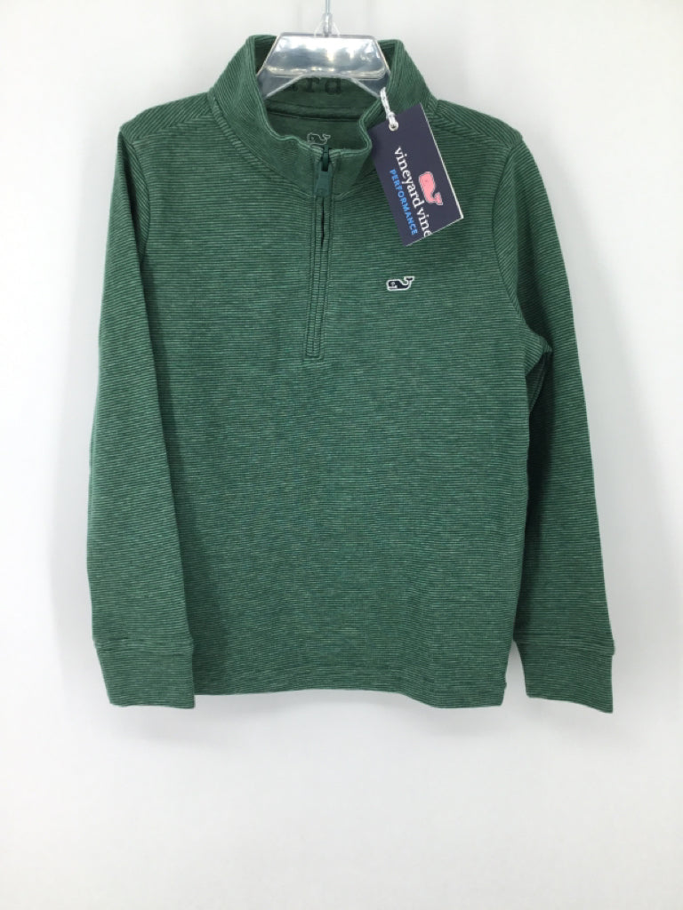 vineyard vines Child Size 6 Green Solid Shirt - boys