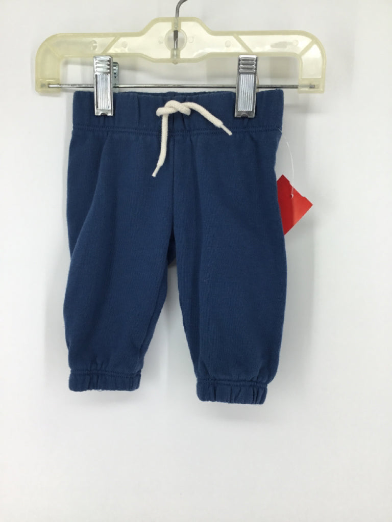 Baby Gap Child Size 0-3 Months Blue Solid Pants - boys