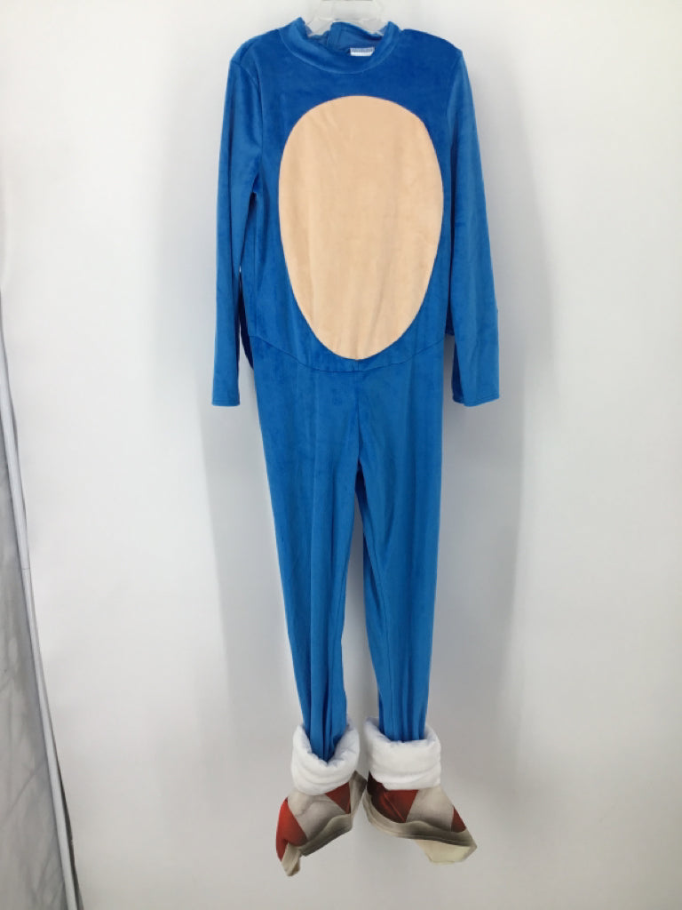 Sonic The Hedgehog Child Size 7 Blue Sonic the Hedgehog Halloween Costume