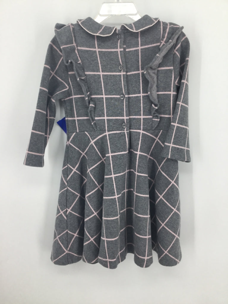 Janie and Jack Child Size 5 Gray Dress - girls