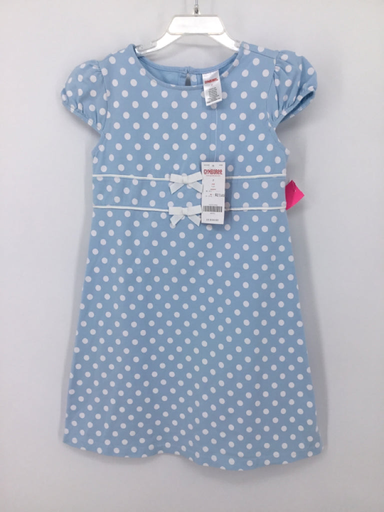 Gymboree Child Size 7 Blue Dress - girls