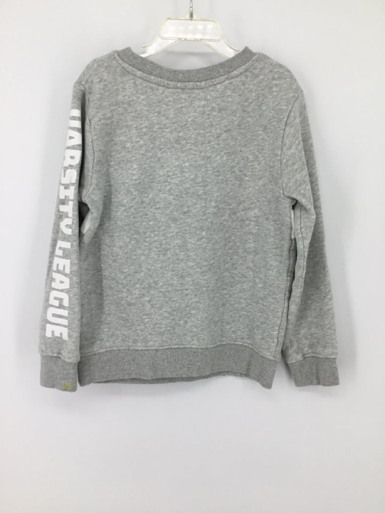 H & M Child Size 6 Gray Solid Sweatshirt - boys