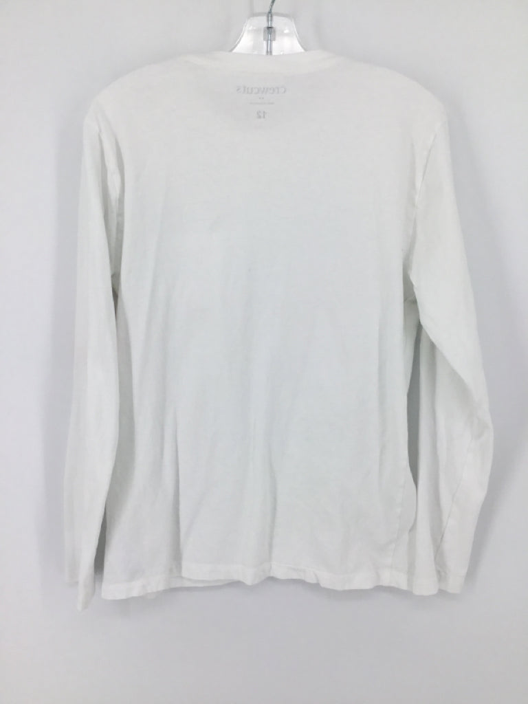Crewcuts Child Size 12 White Solid T-shirt - boys