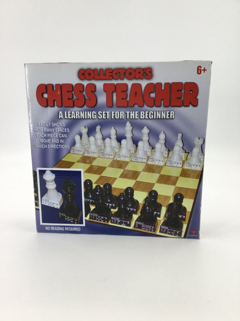 Cardinal Collector's Chess Teacher Learning Set for Beginners
