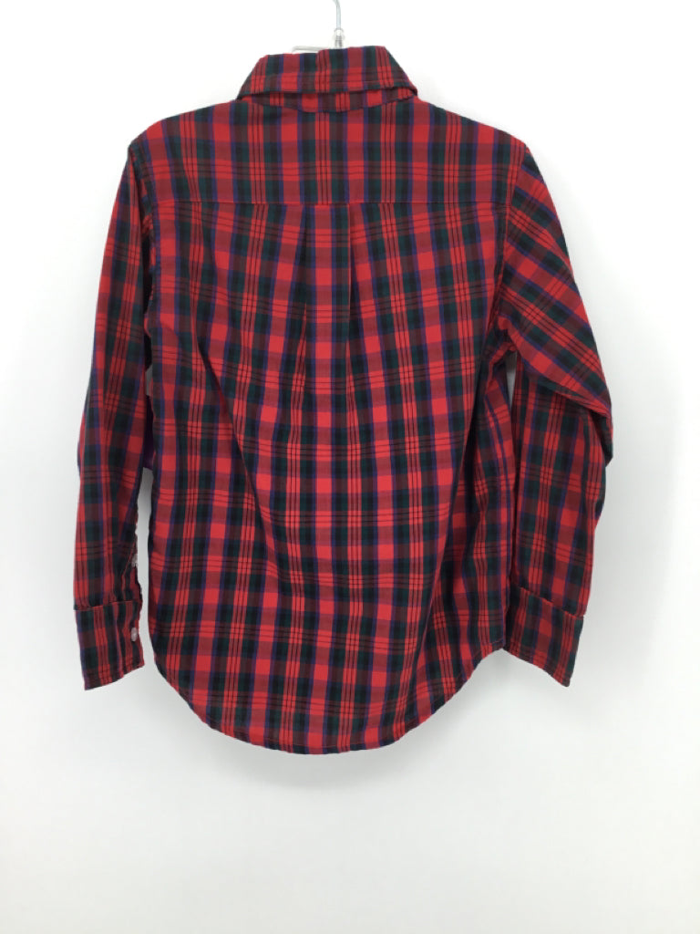 The Beaufort Bonnet Co Child Size 4 Red Plaid Shirt - boys