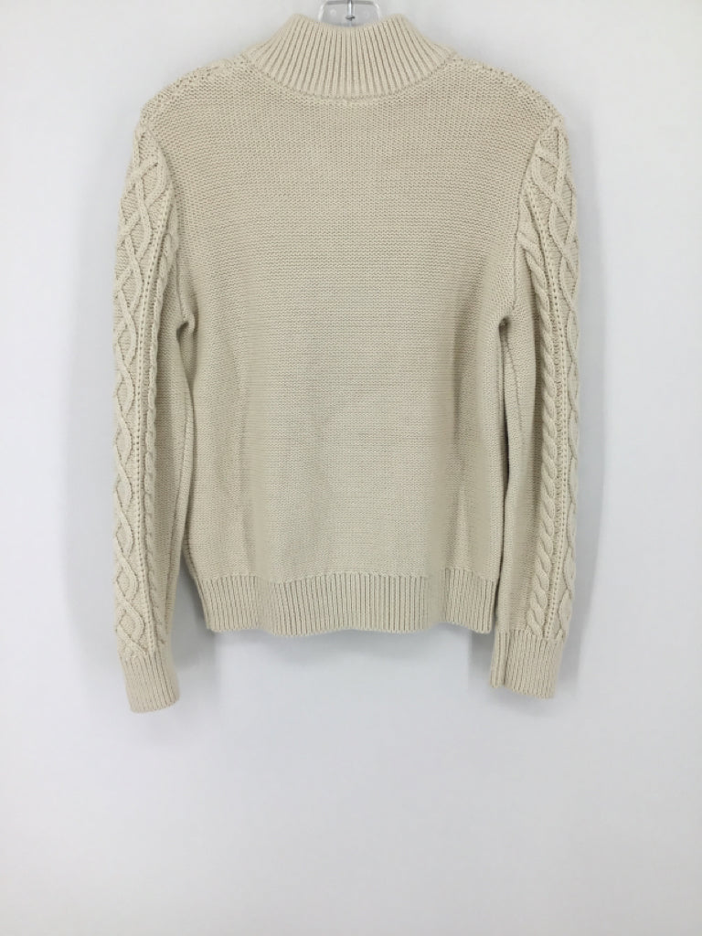 Gap Kids Child Size 8 Cream Solid Sweater - boys