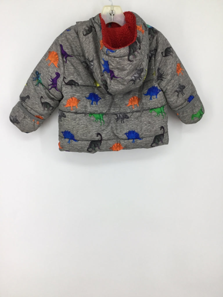Swiss Tech Child Size 12 Months Gray Dinosaur Outerwear - boys