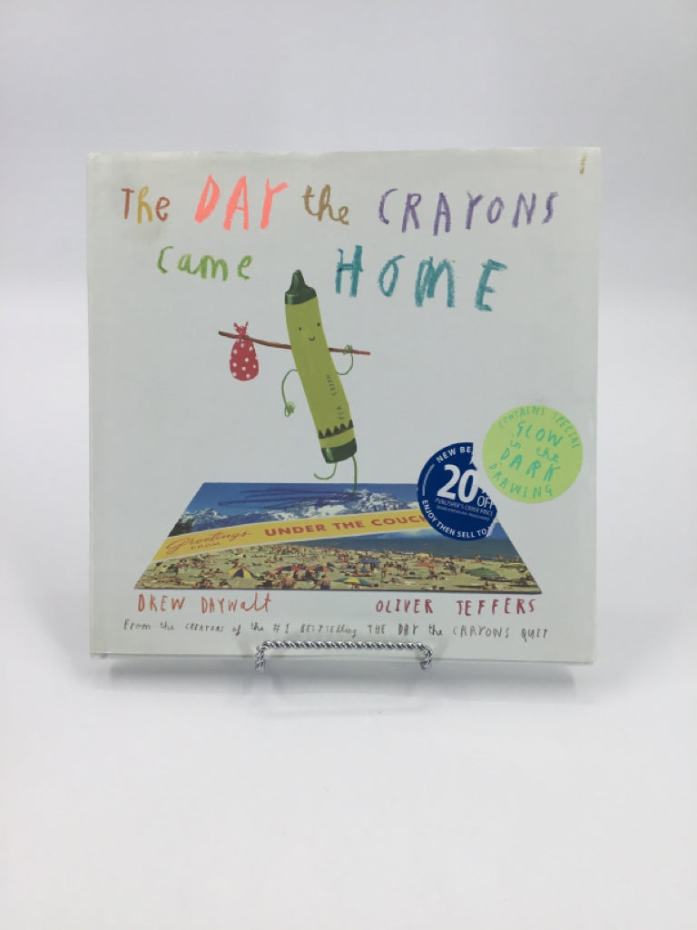 The Day the Crayons Came Home hardcover Book
