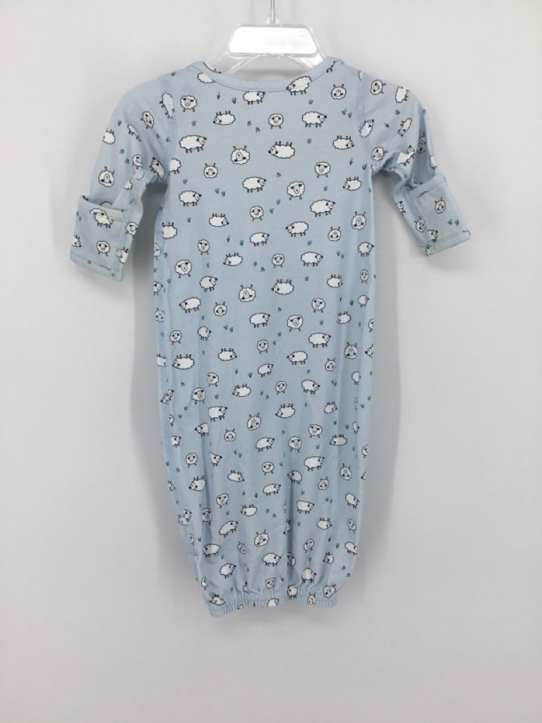 Hanna Andersson Child Size 0-3 Months Blue Sleepers