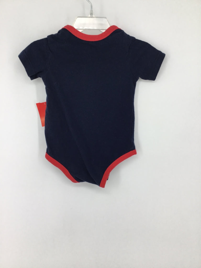 Nike Child Size 6-9 Months Navy Onesie