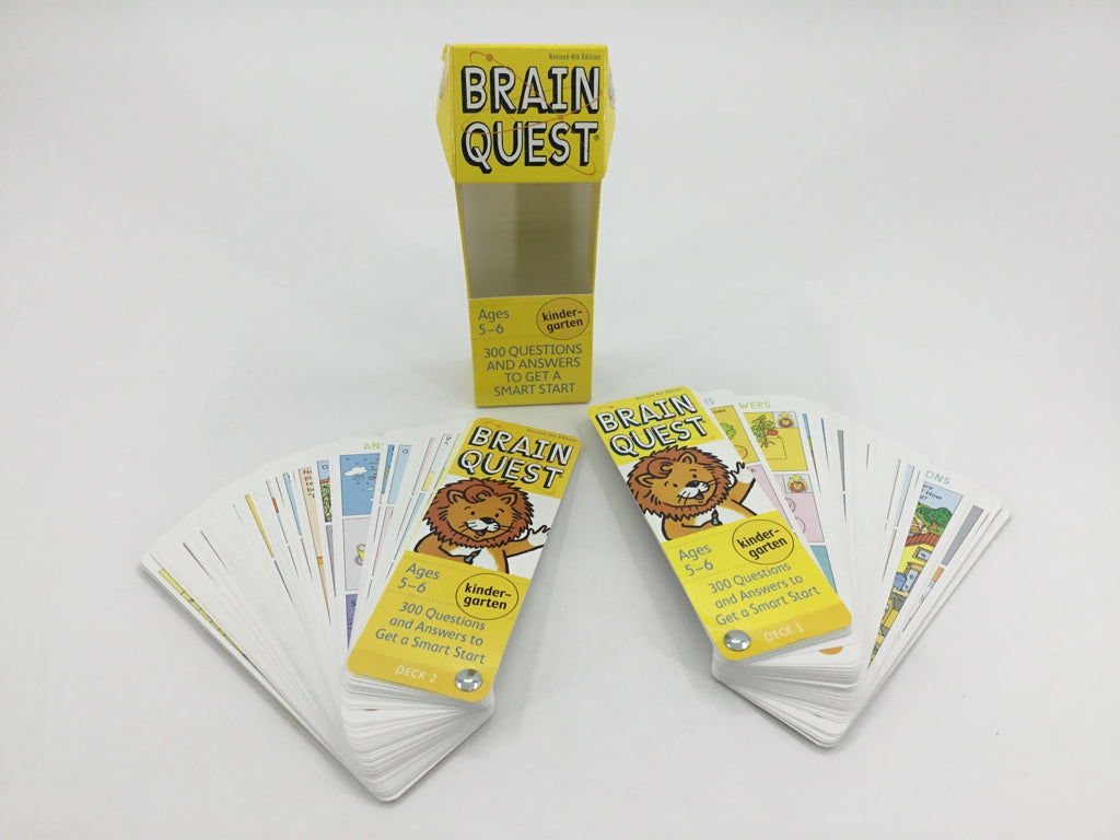 Brain Quest Ages 5-6 Kindergarten
