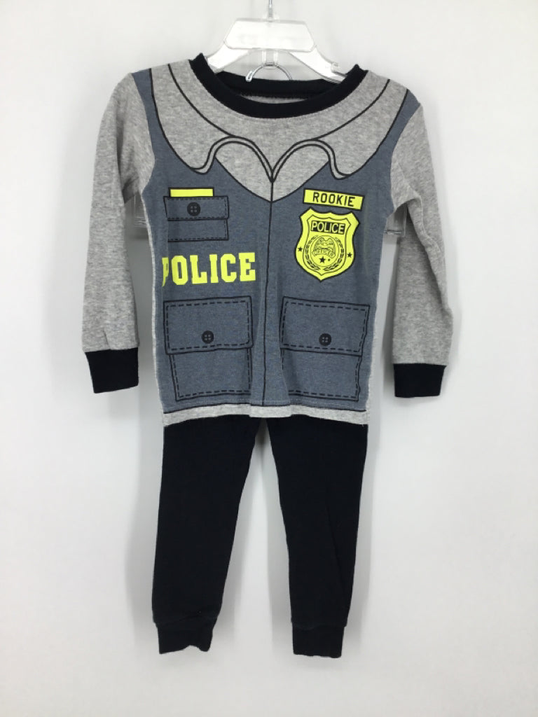 Carter's Child Size 3 Gray screen printed Pajamas - boys