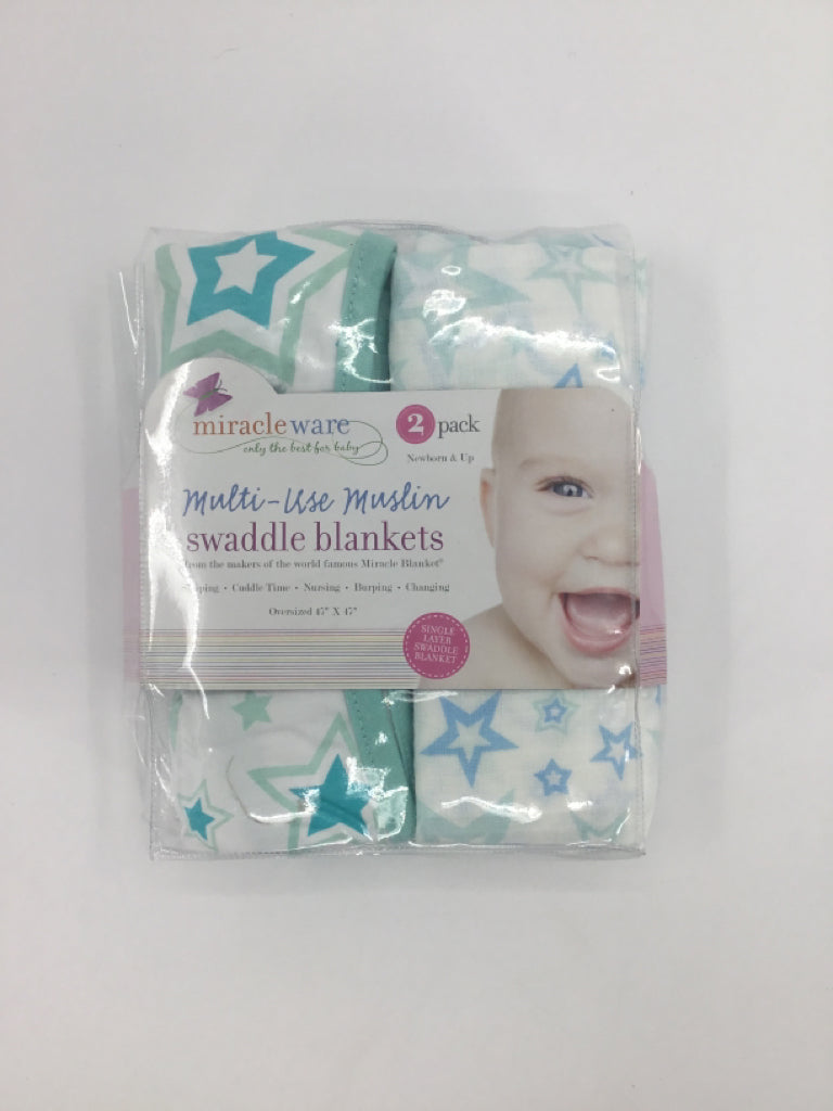 Miracle Ware Blue Stars Blanket