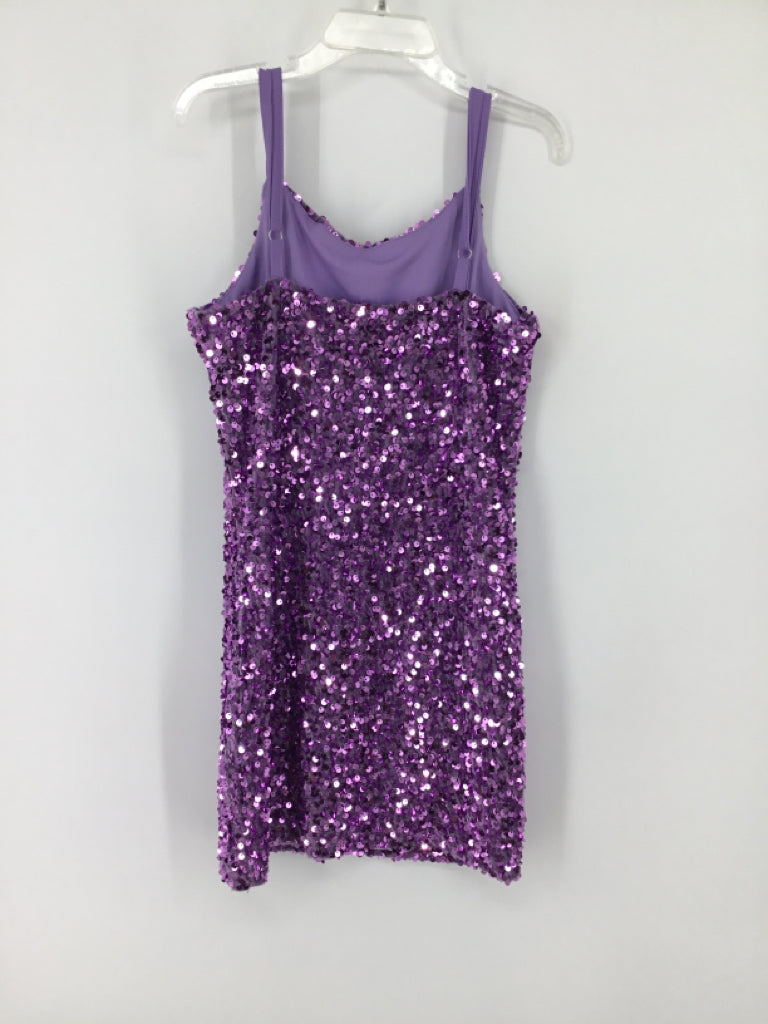 Mia Child Size 7 Purple Dress - girls