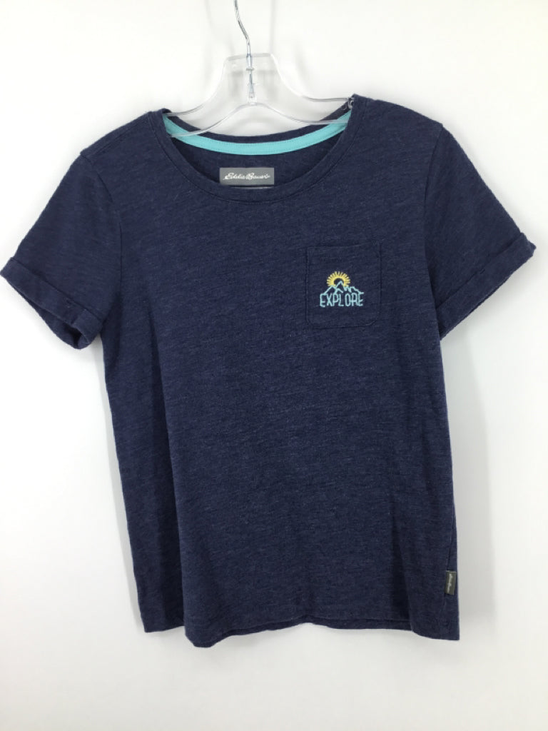 Eddie Bauer Child Size 10 Navy T-shirt - girls