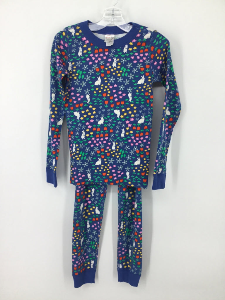 Hanna Andersson Child Size 8 Blue Pajamas - girls