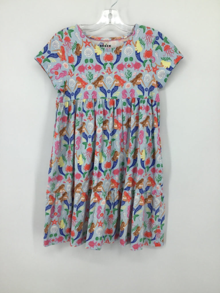 Mini Boden Child Size 10 Blue Dress - girls