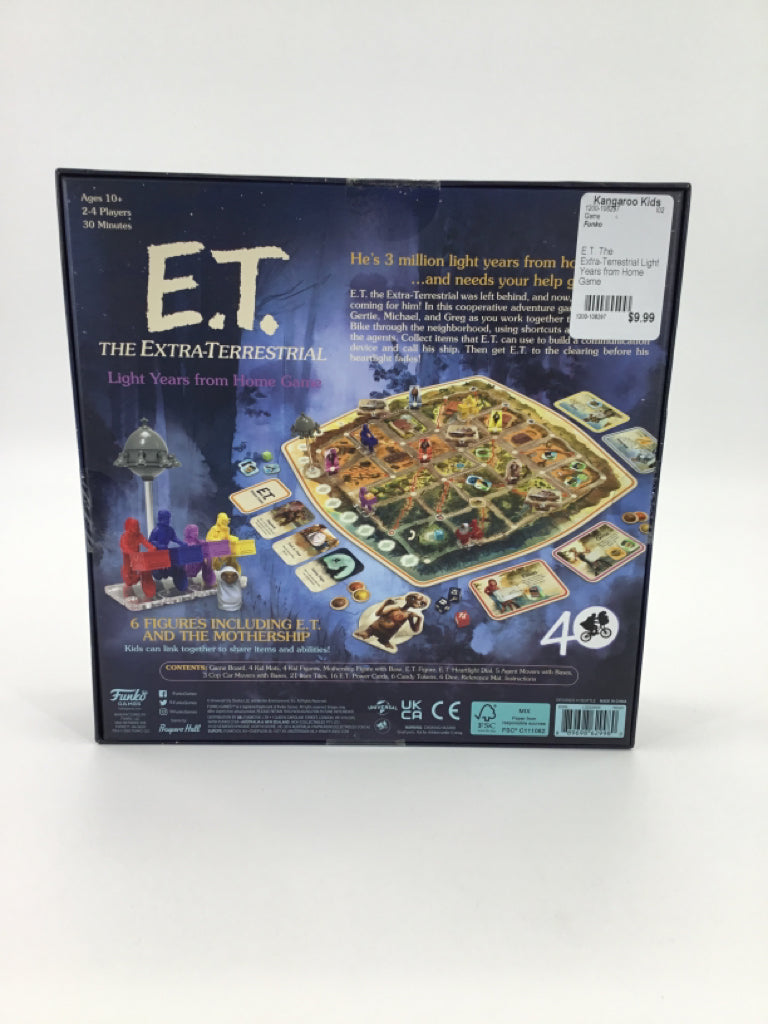 E.T. The Extra-Terrestrial Light Years from Home Game
