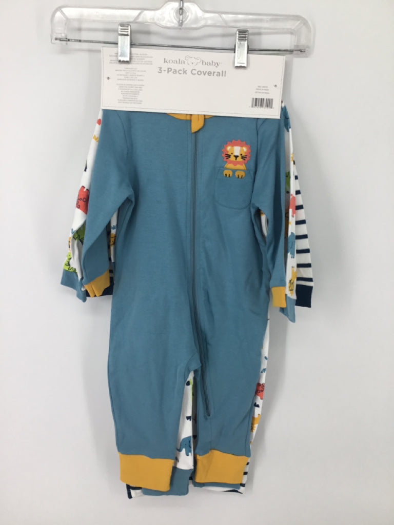 Koala Baby Child Size 18 Months Multi-Color Print Pajamas - boys