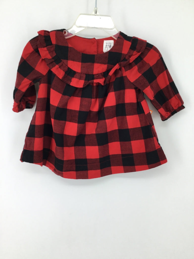 Baby Gap Child Size 0-3 Months Red Dress - girls