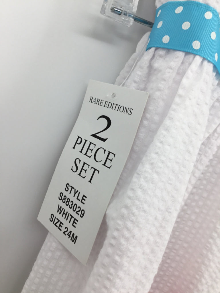 Rare Editions Child Size 24 Months White Dress - girls