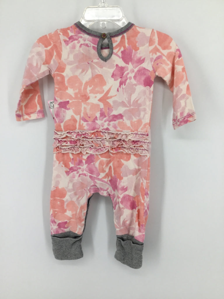 Burt's Bees Baby Child Size 0-3 Months Pink Outfit - girls