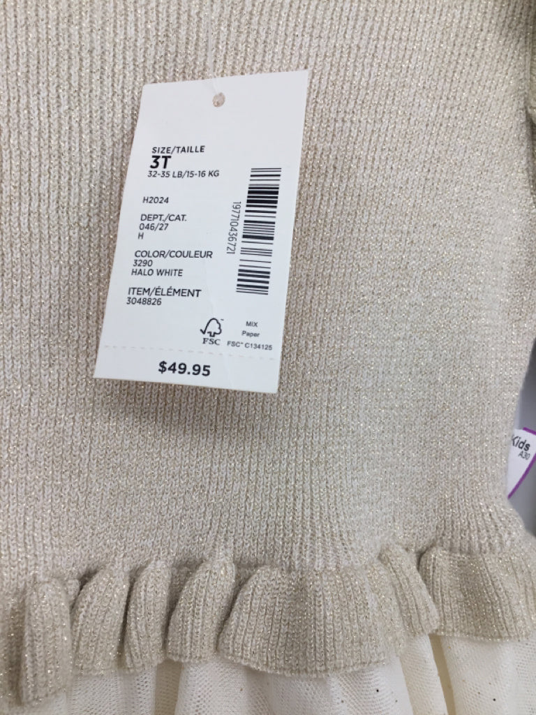 Gymboree Child Size 3 Tan Dress