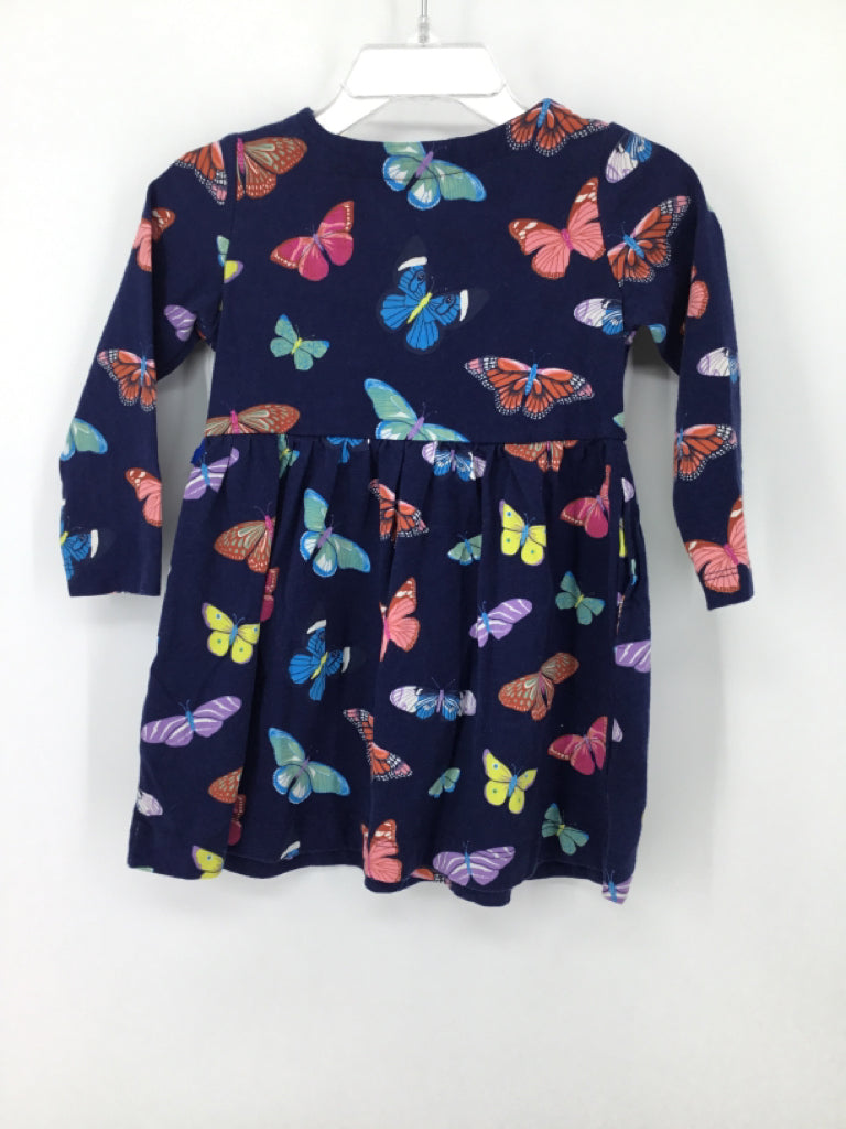 Mini Boden Child Size 12-18 Months Navy Dress - girls