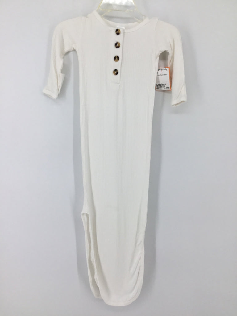 Lou Lou Child Size Newborn White Sleepers