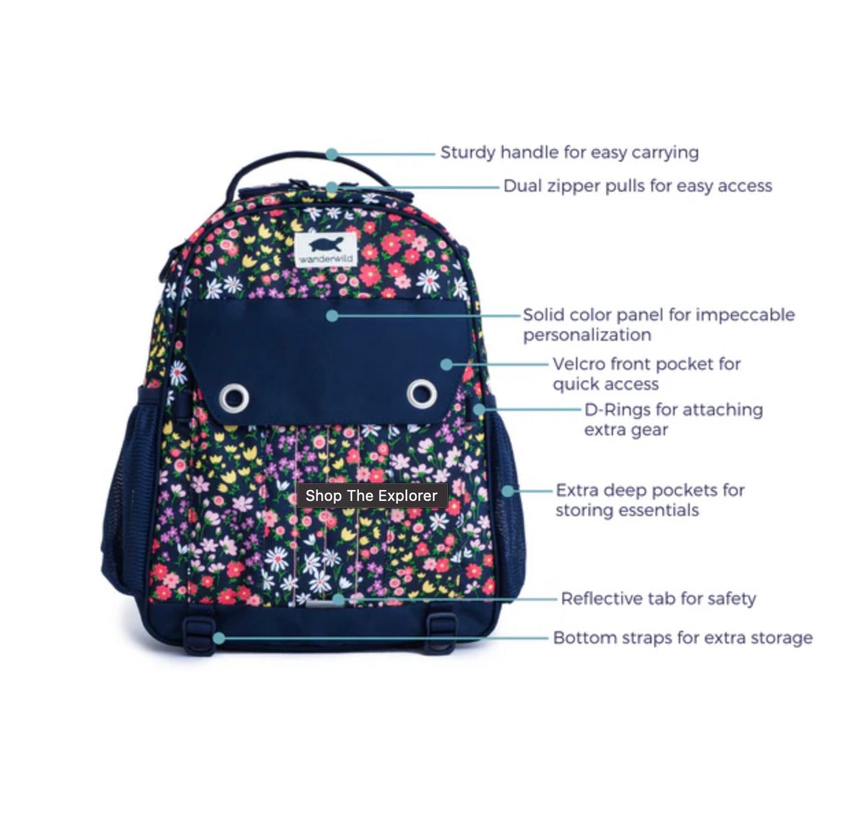 The Wanderwild Explorer Backpack (Aviator Camo)