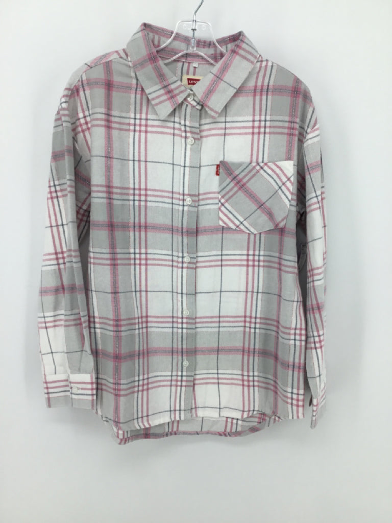 Levi's Child Size 10 Pink Shirt - girls