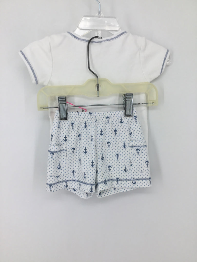 Magnolia Baby Child Size 9 Months Blue Nautical Outfit - boys