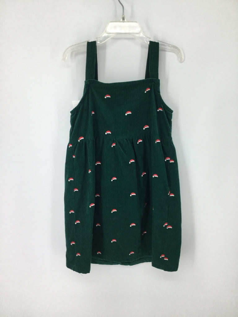 Gymboree Child Size 6 Green Christmas Dress