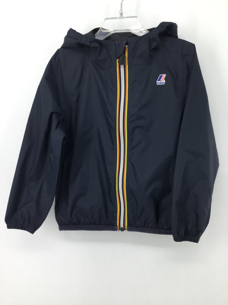 K-Way Child Size 4 Navy Solid Jacket - boys
