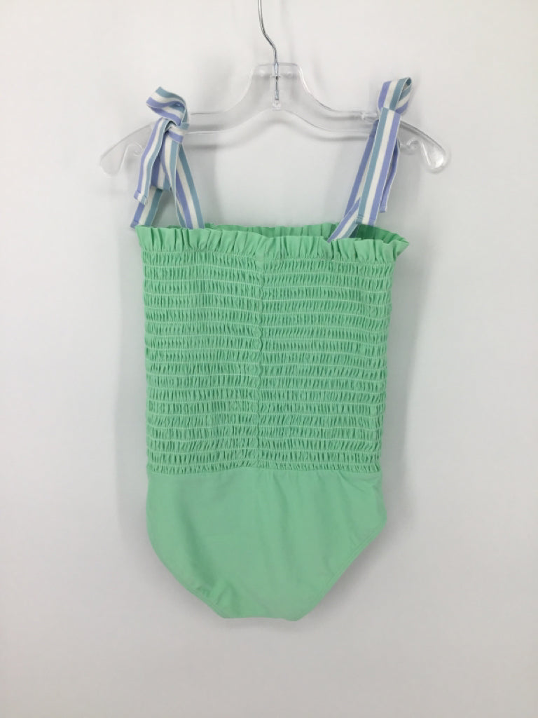Minnow Child Size 11 Green Swimwear - girls