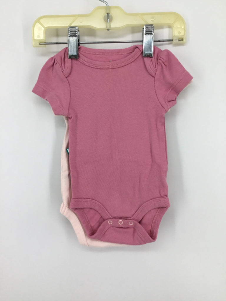 cloud island Child Size 0-3 Months Pink Onesie