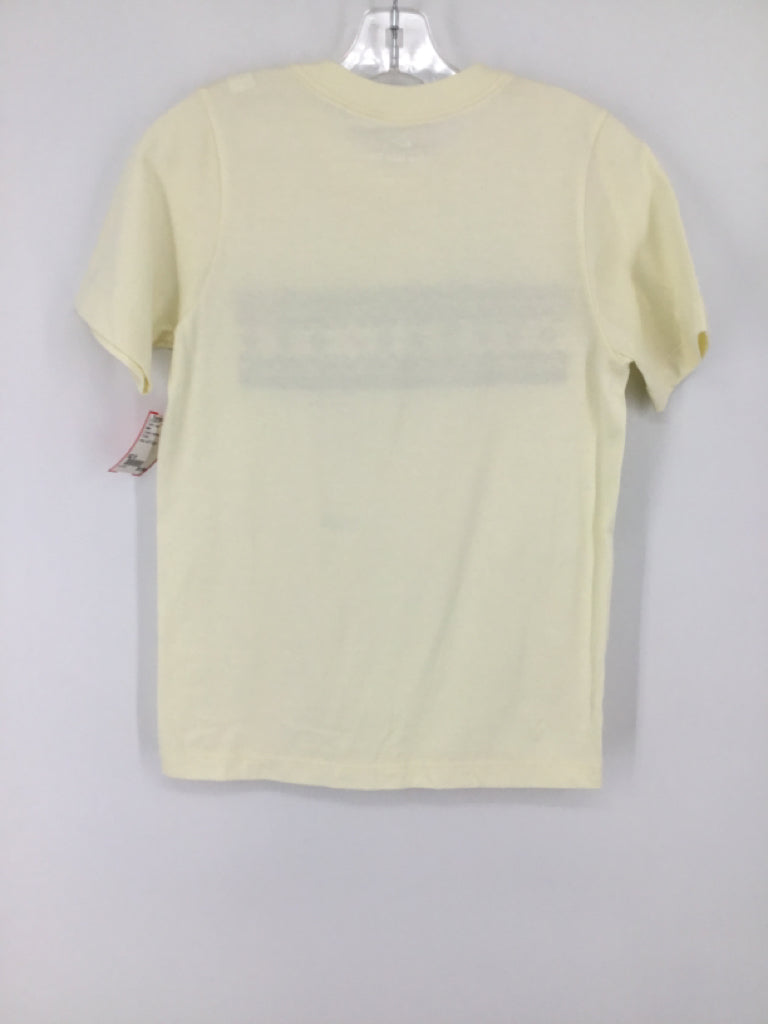 Nike Child Size 8 Cream screen printed T-shirt - boys