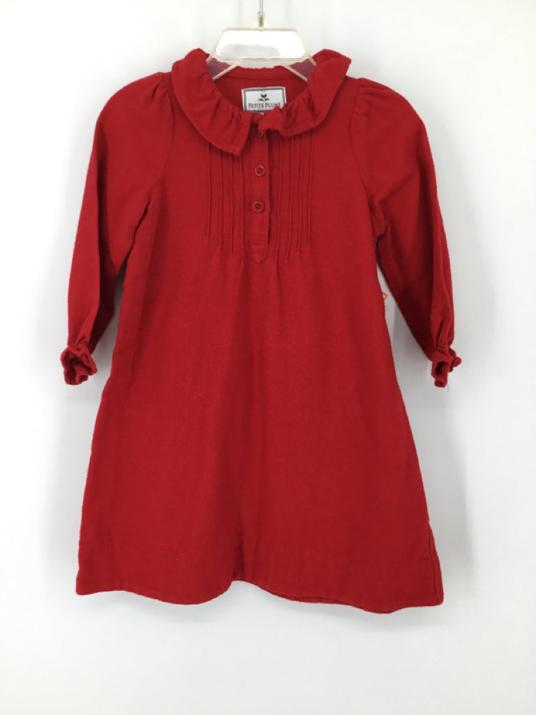 Petite Plume Child Size 12-18 Months Red Pajamas - girls