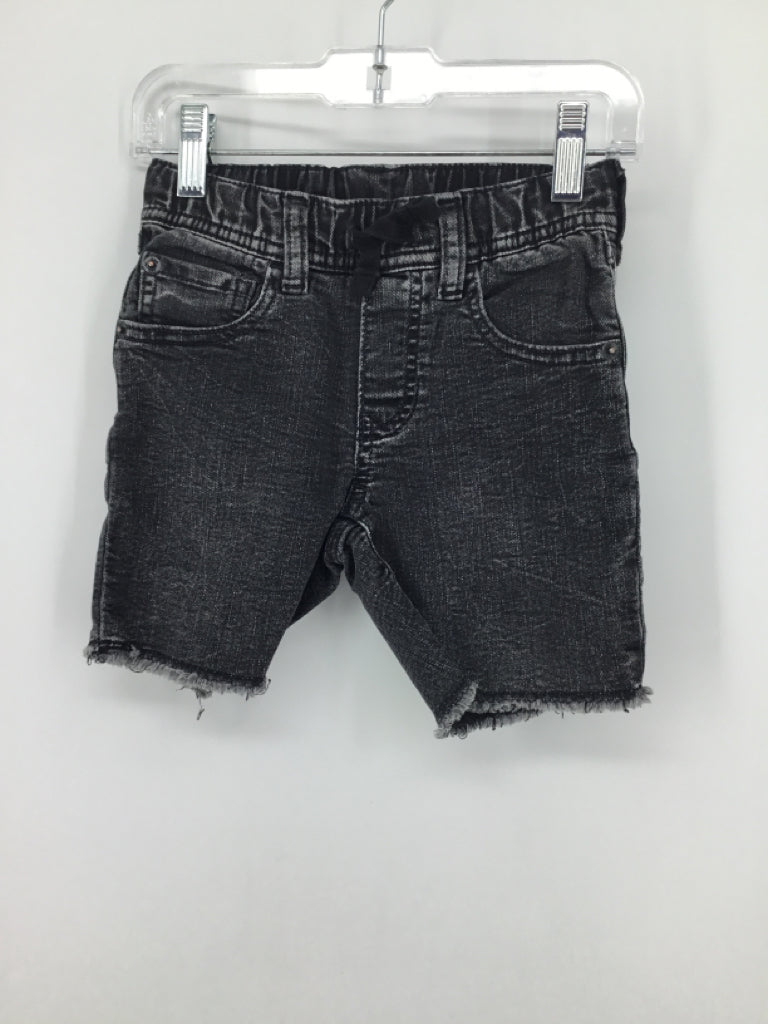 Gap Denim Child Size 4 Black Solid Shorts - boys