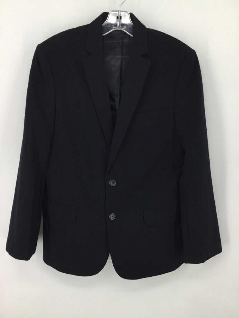 Calvin Klein Child Size 12 Black Solid Blazer - boys