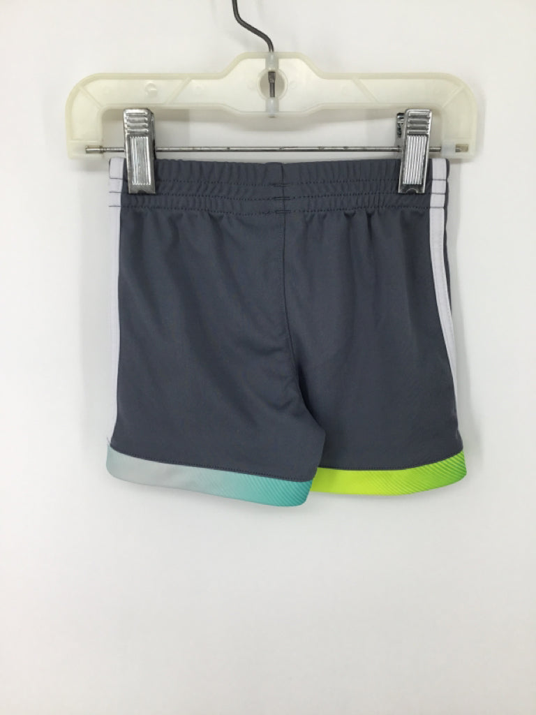 Adidas Child Size 6 Months Gray Solid Shorts - boys