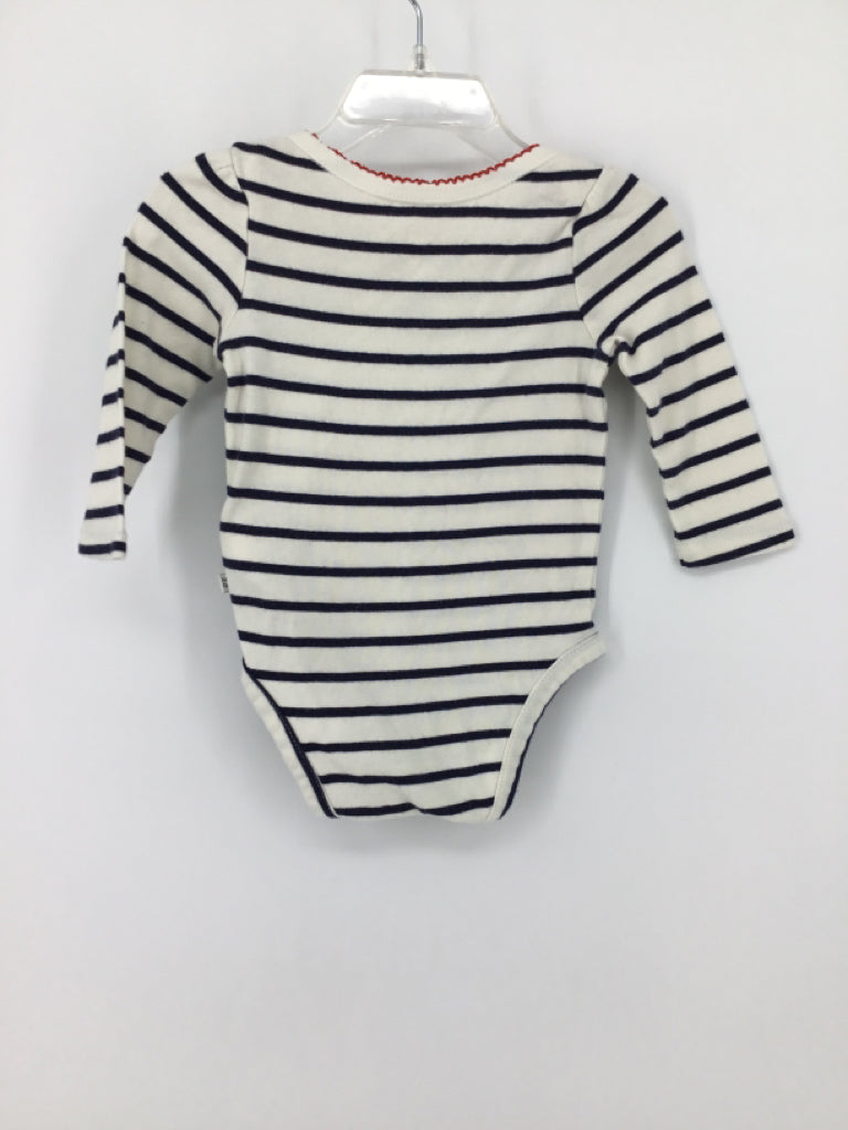 Baby Gap Child Size 6-12 Months Navy Onesie